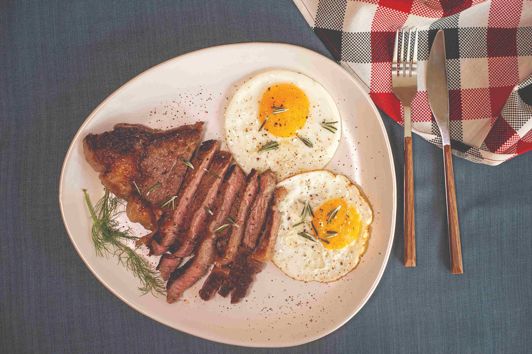 BREAKFAST STEAK AND EGGS