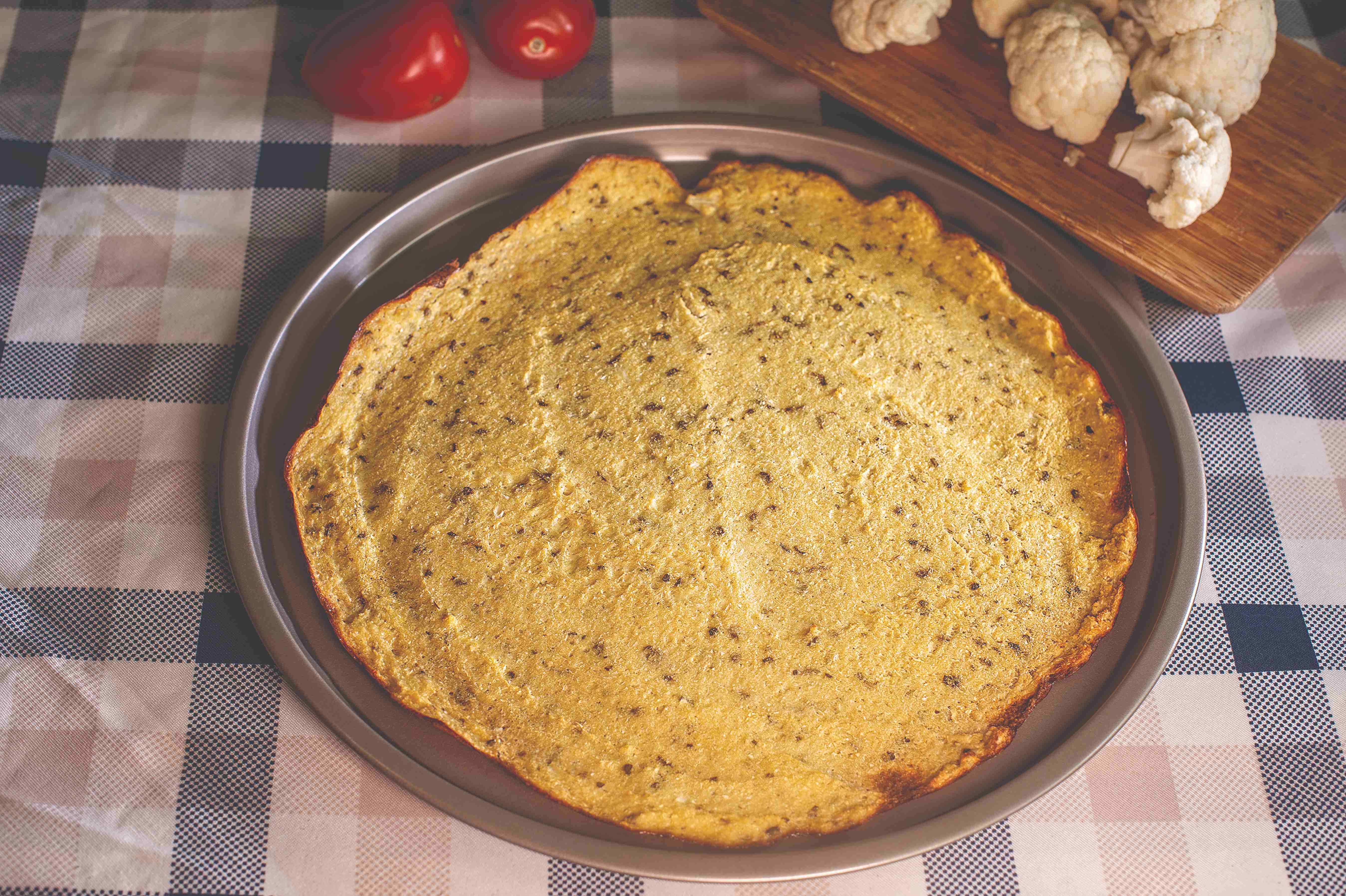 CAULIFLOWER PIZZA CRUST | Peapil Publishing