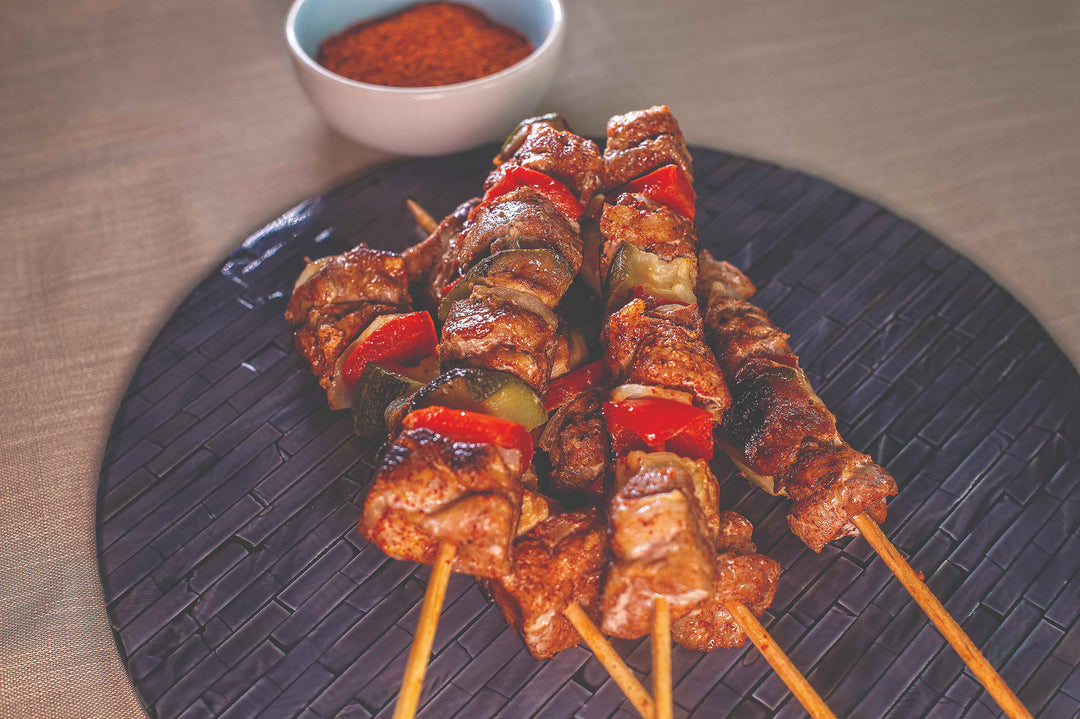 PORK RIB KABOBS