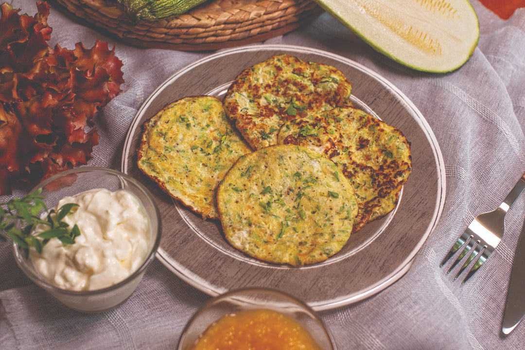 ZUCCHINI LATKES