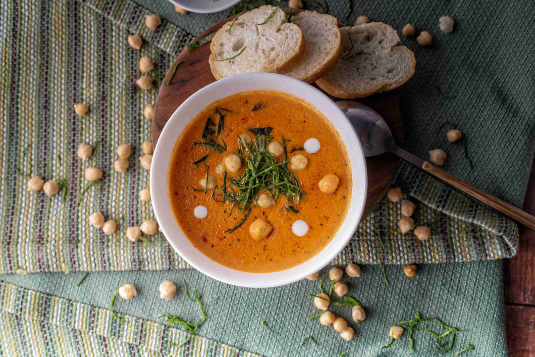 Creamy Roasted Pepper  Soup