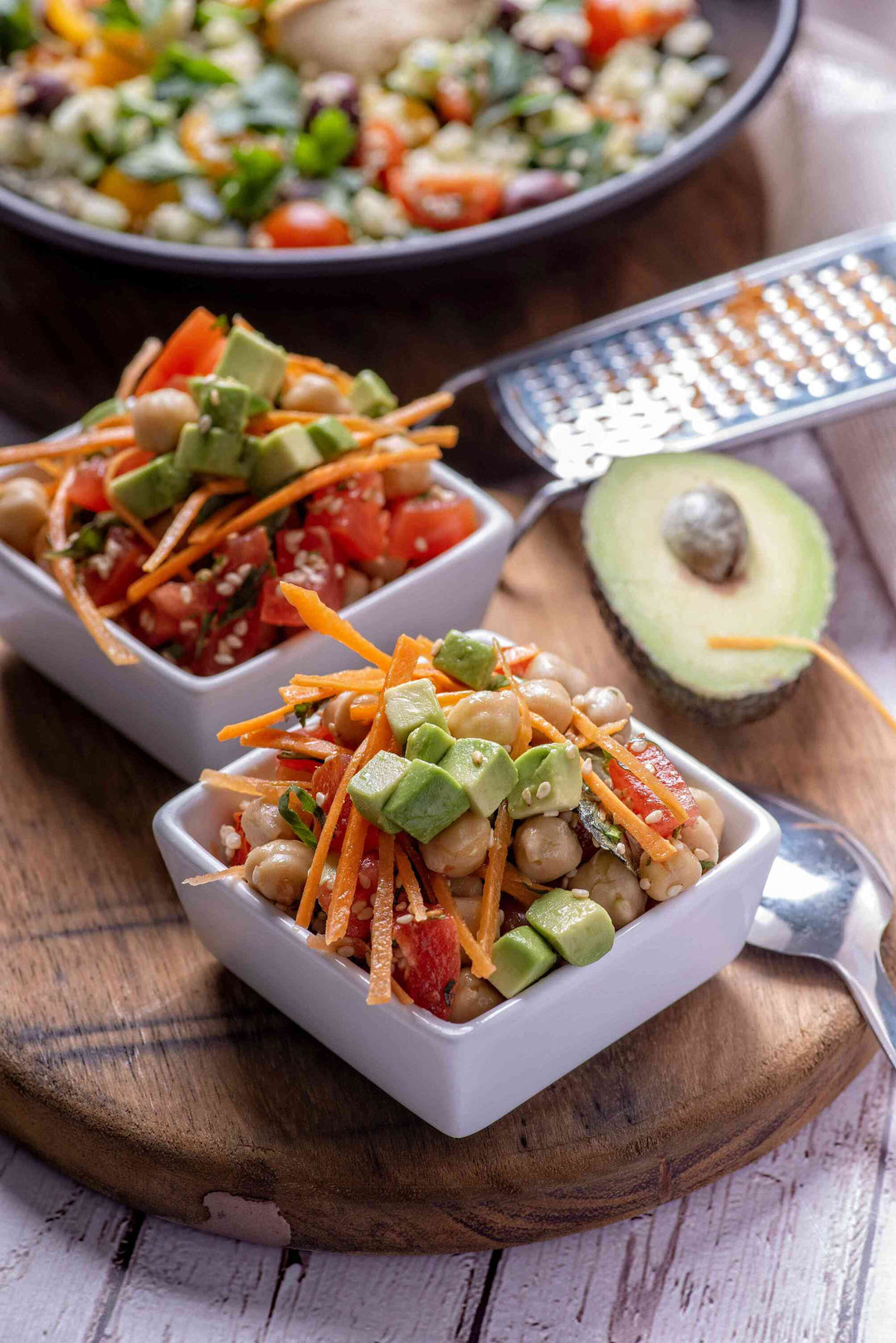 Vegan Avocado & Chickpea  Salad