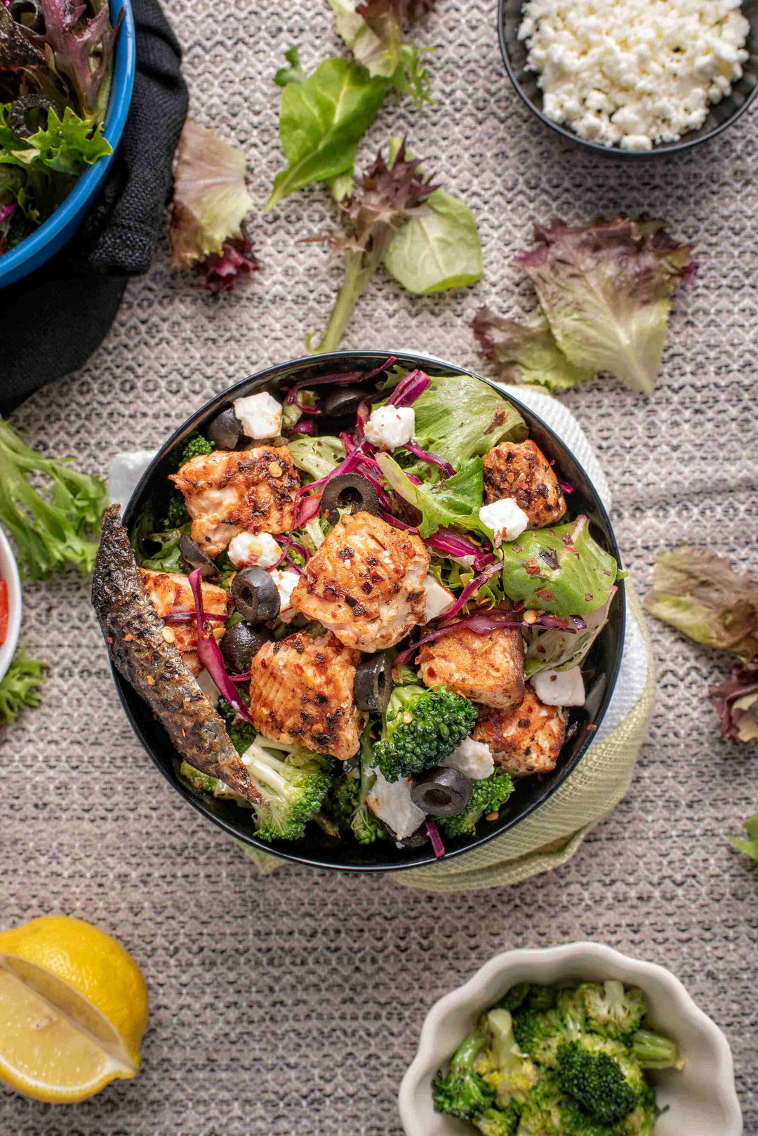 Greek Salmon Bowl