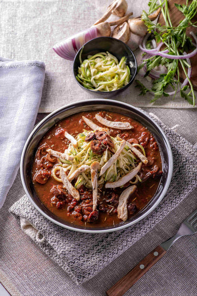 Italian Zoodle Salad