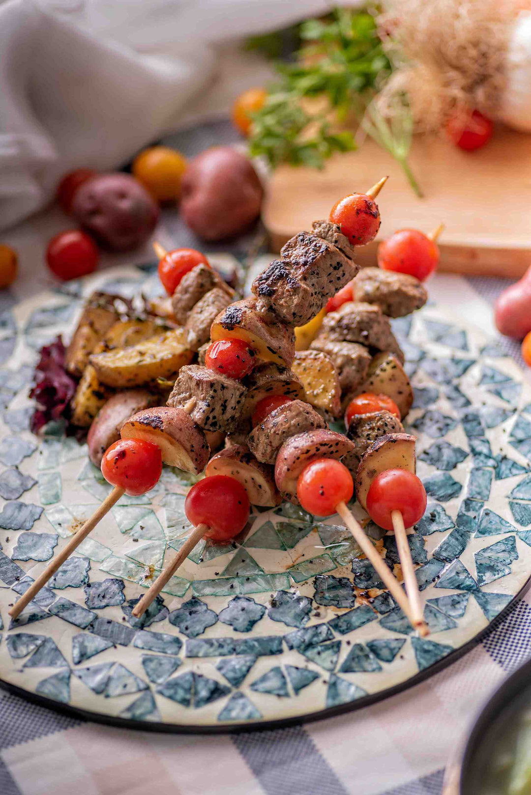 Italian Beef Skewers