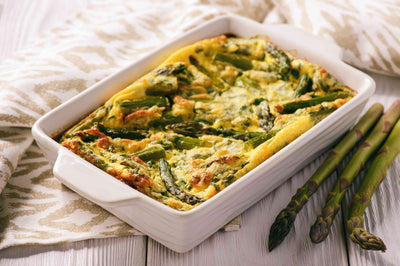 Asparagus-Mushroom  Frittata