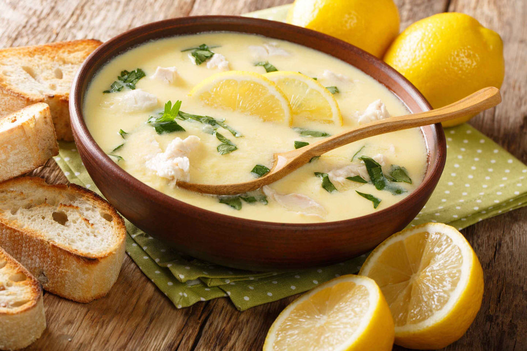 Avgolemono Lemon  Chicken Soup