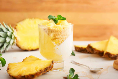 Coconut and Pineapple  Mousse