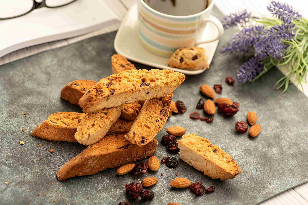 Cranberry Almond Biscotti