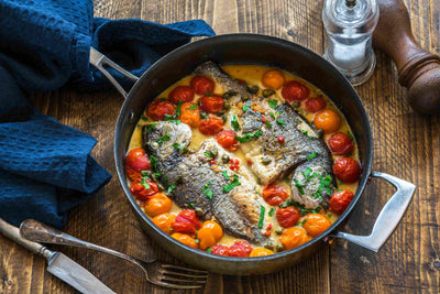 Fish in Tomato Sauce with  Herbs