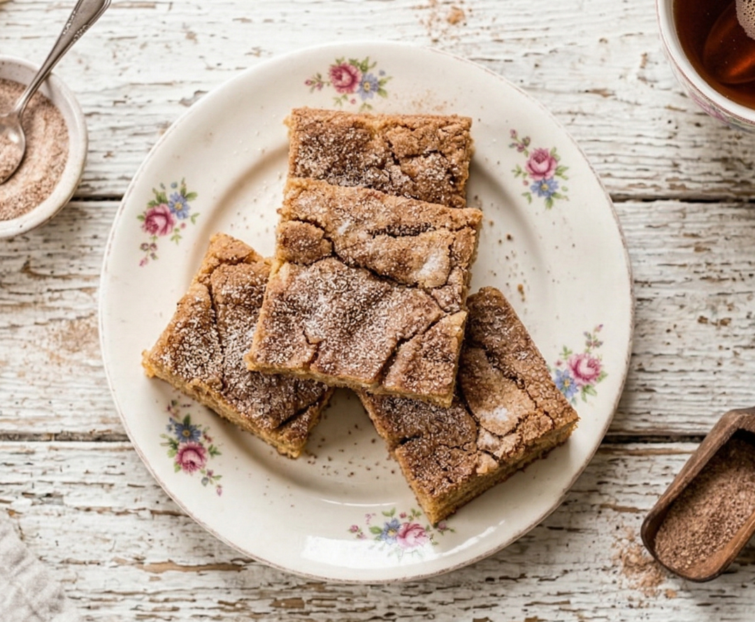 Snickerdoodle Blondies
