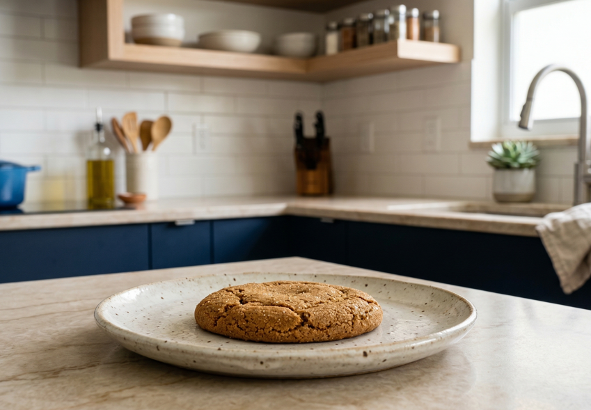 Soft & Spiced Gingerbread Cookies