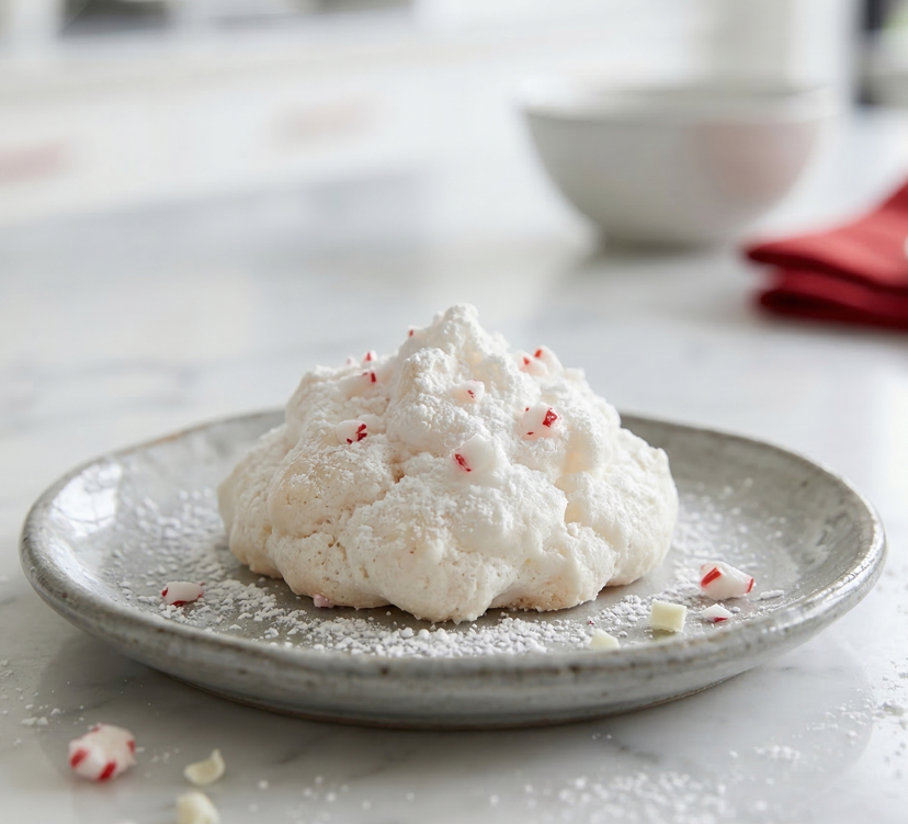 Peppermint Cloud Cookies