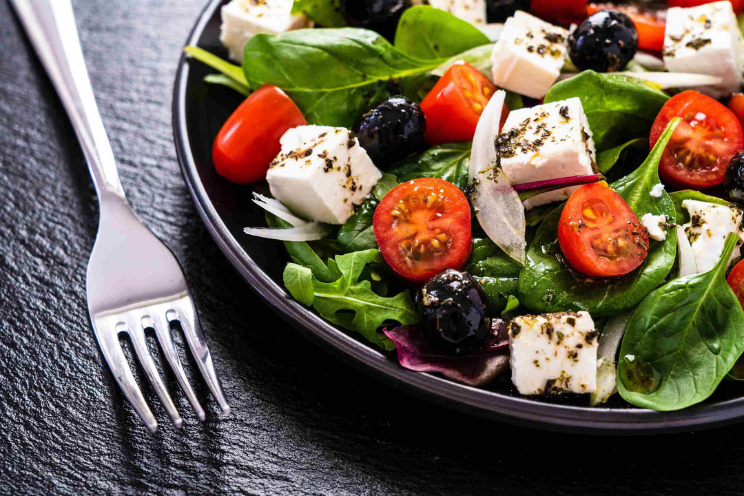 Traditional Olives & Feta Salad