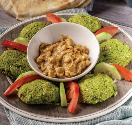 Lebanese Falafel with Tahini Sauce