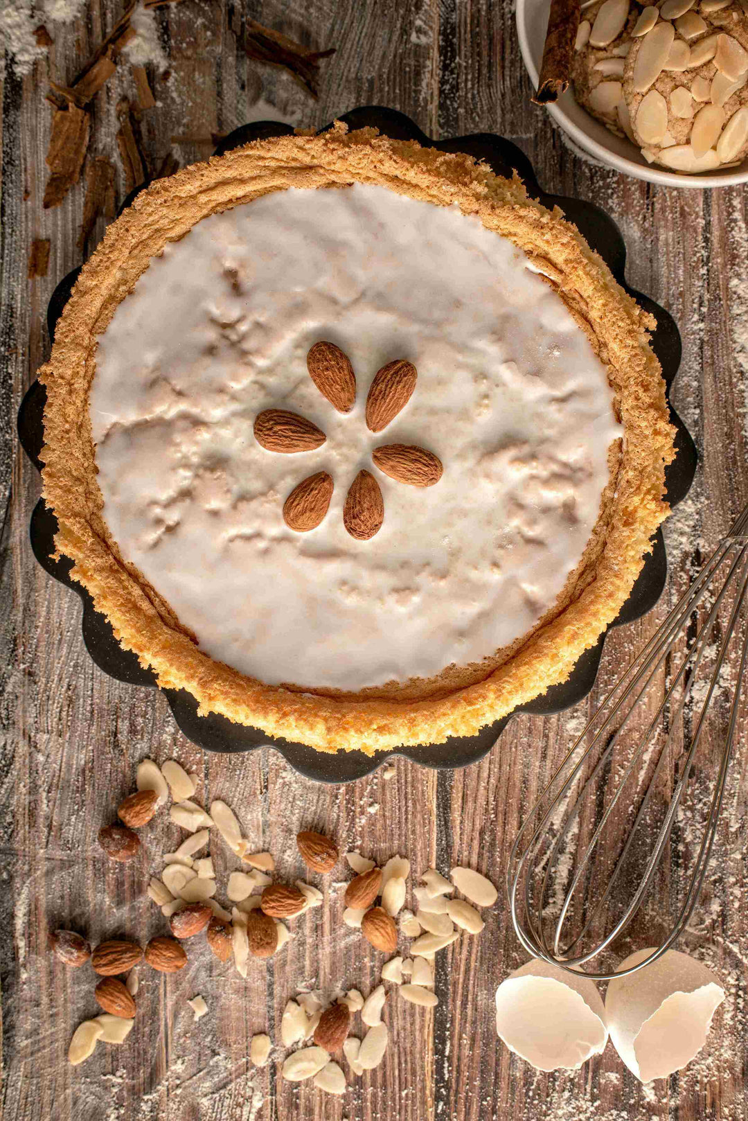 Sardinian Almond Cake