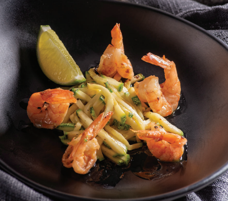 Shrimp Zoodles