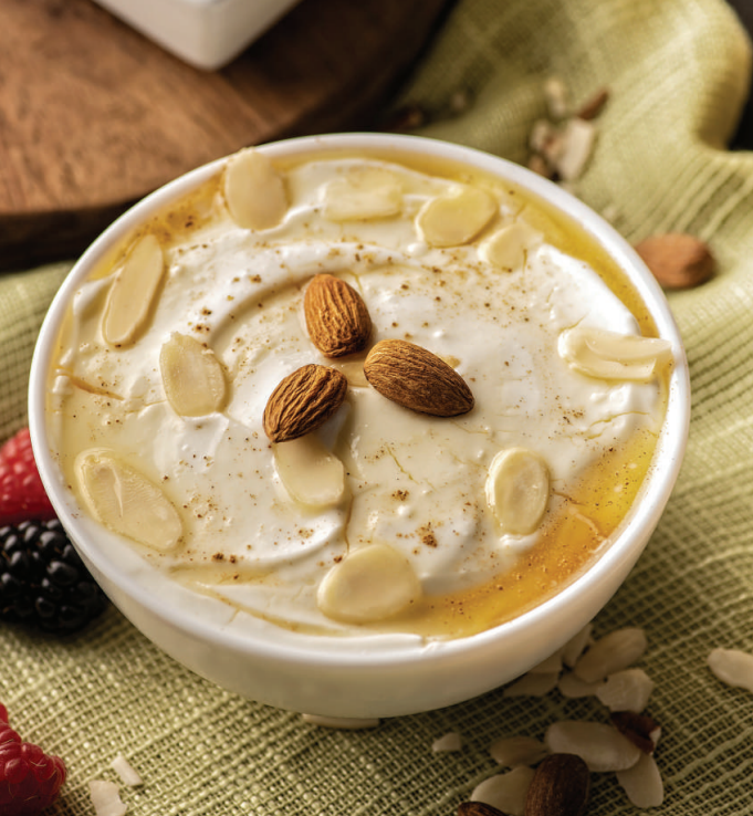 Cinnamon and Honey Yogurt Bowl