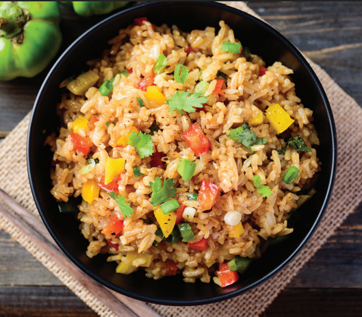 Fried Rice & Vegetables