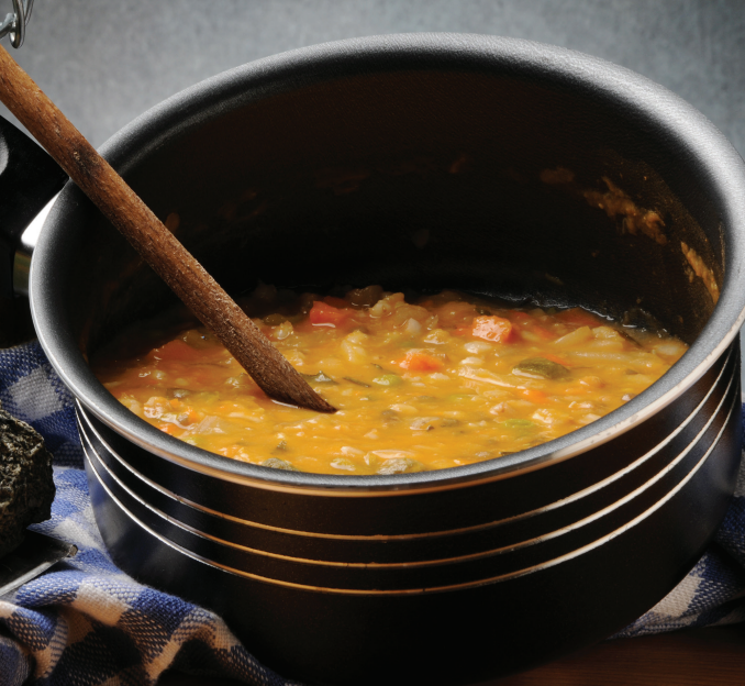 Hearty Chicken Soup with Beans