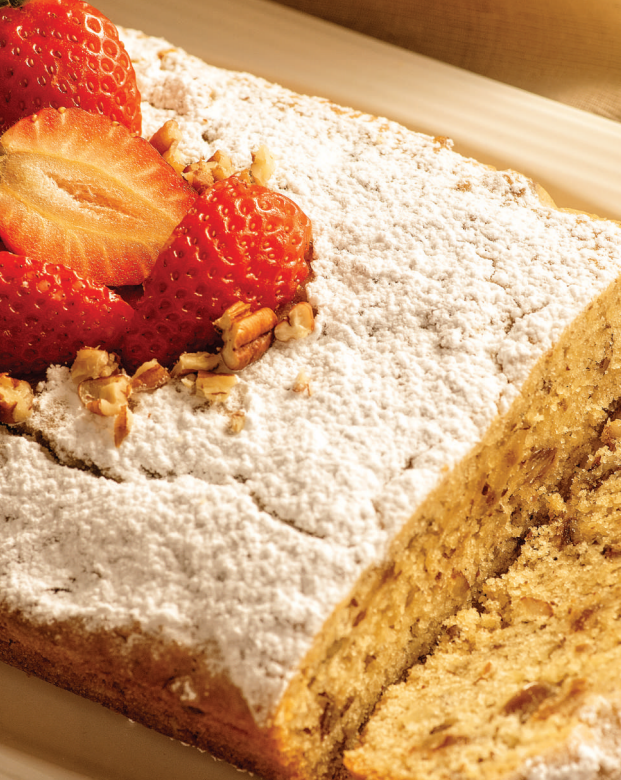 Spiced Walnut Fruitcake