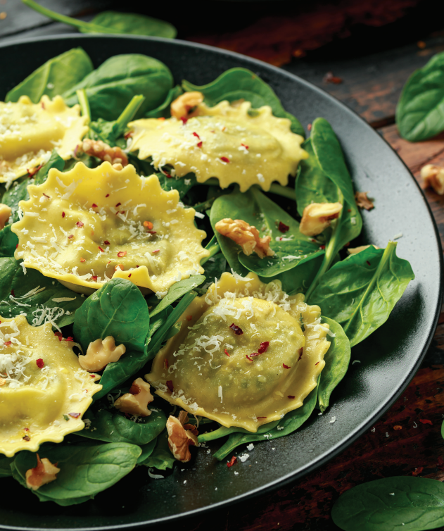 Ravioli à la Mediterranean