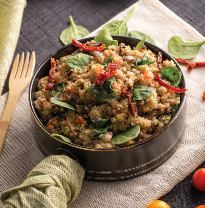 Vegetable Quinoa Risotto (Quinotto)