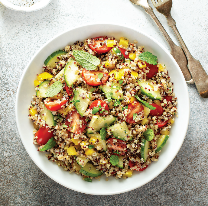 Grain Salad with Summer Vegetables