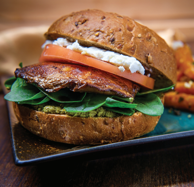 Sourdough Portobello Mushroom Sandwich