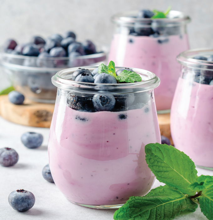 Blueberry Pudding