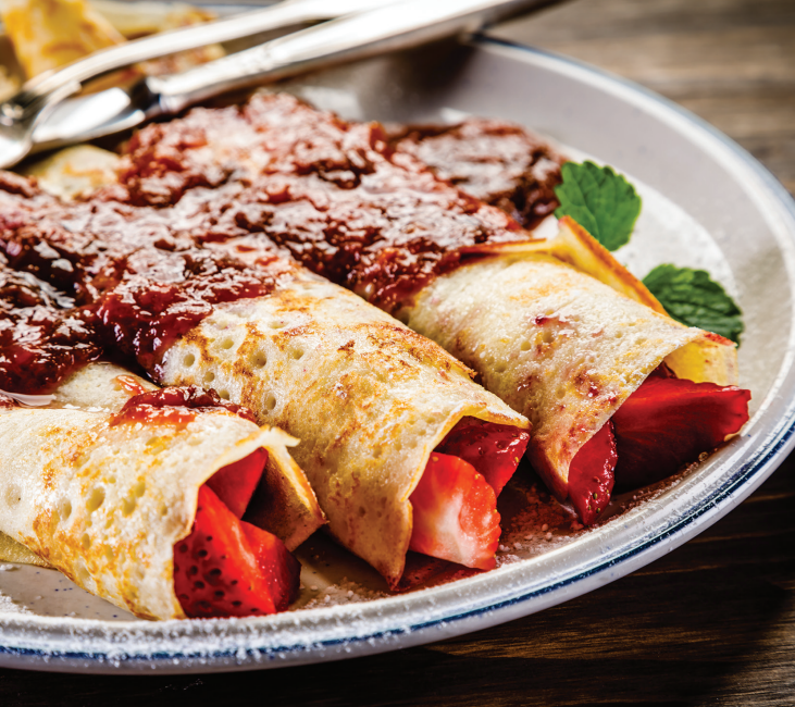 FruitFilled French Toast Wraps Peapil Publishing