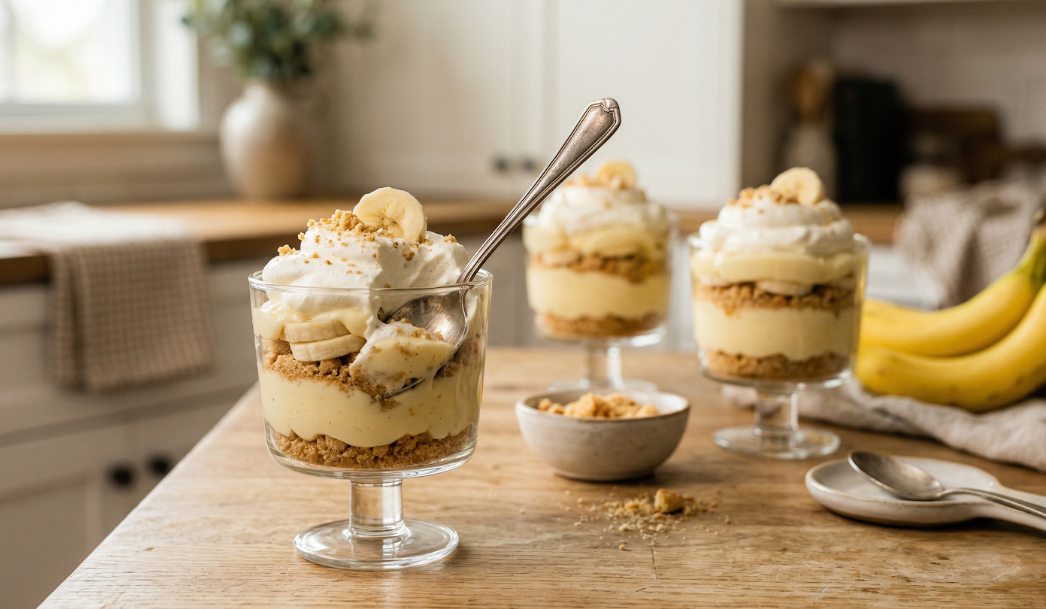 Banana Cream Pie Parfaits