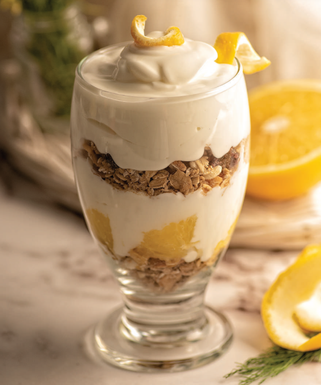 Orange Yogurt Granola