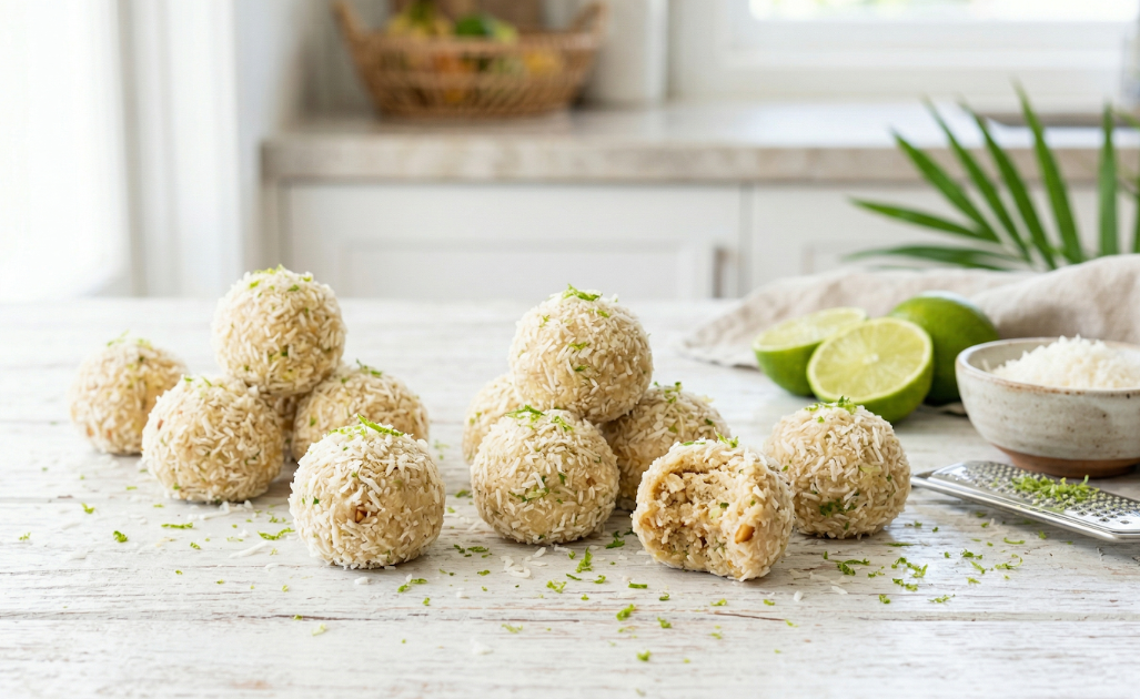 Coconut Lime Energy Bites