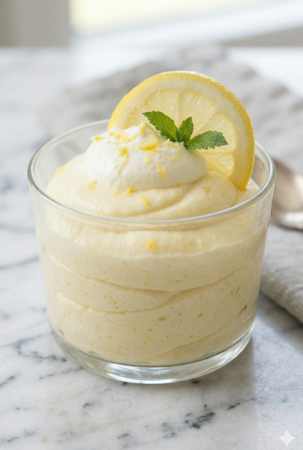 Lemon Cheesecake Mousse Cups