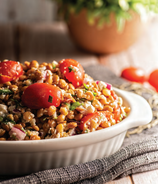 Warm French Lentil Salad