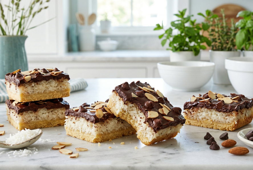 Almond Joy Layer Bars