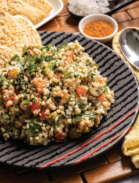 Tabbouleh with Olives & Feta