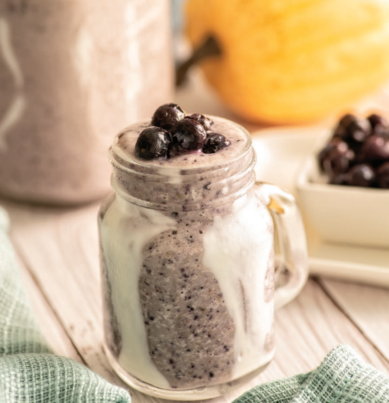 Pumpkin Blueberry Smoothie