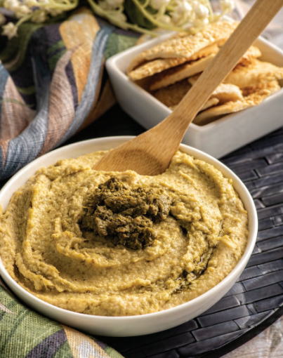 Pesto Hummus