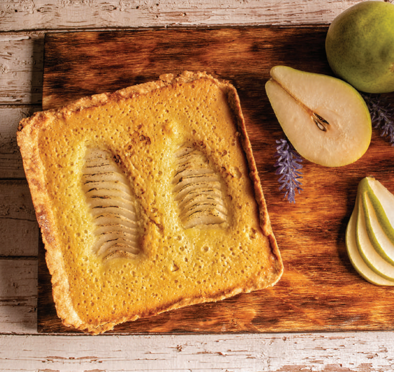 Pear Frangipane Tart