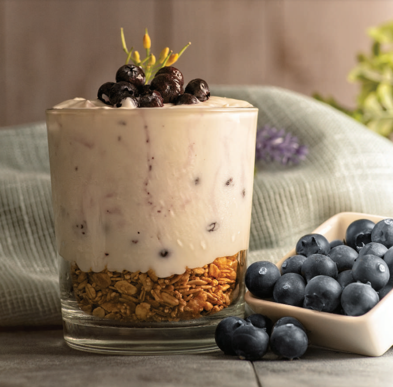 Blueberry Yogurt Granola Jar