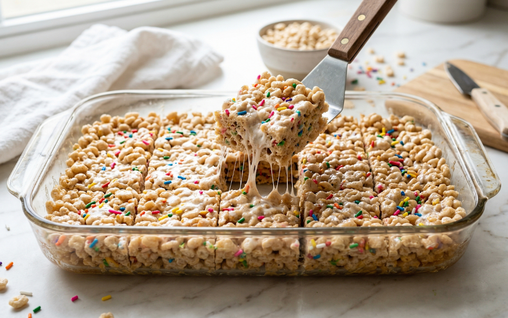 Guilt-Free Marshmallow Squares