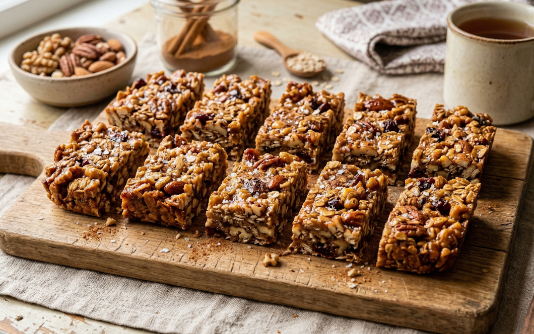 Cinnamon Nut Bars