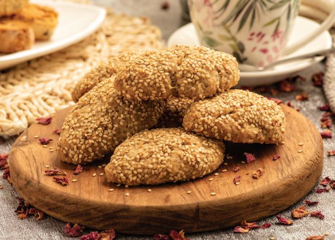 Spiced Red Wine Cookies