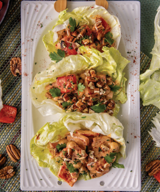 Lebanese Lettuce Wraps