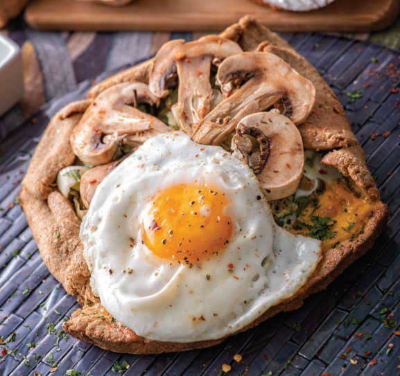 Savory Mushroom & Leek Galette