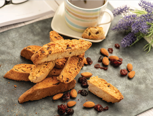 Cranberry Almond Biscotti