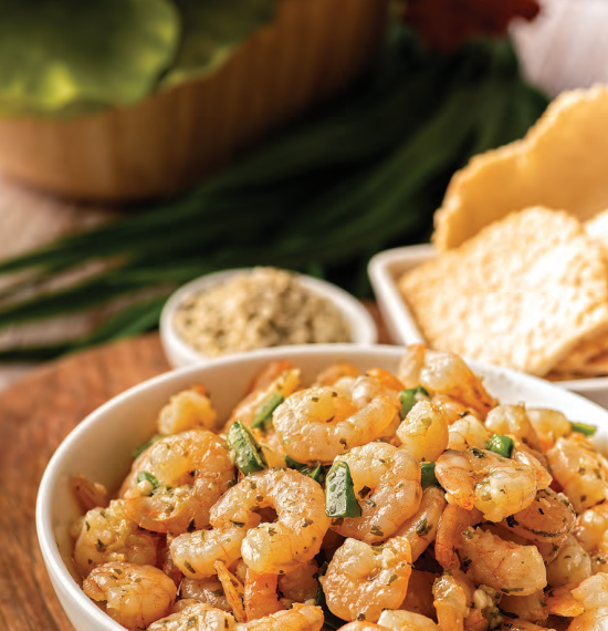 Lebanese Seasoned Shrimp