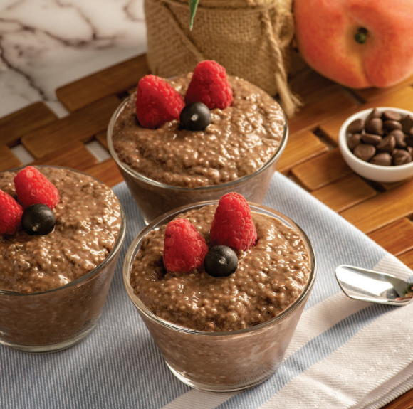 Chocolate Apricot Pudding